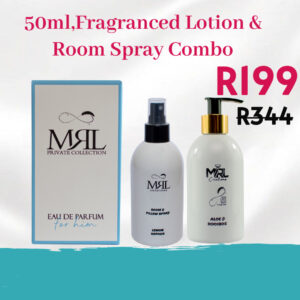 INSPIRED FRAGRANCE : MEN's 50ml,Room Spray & Fragranced Lotion Combo