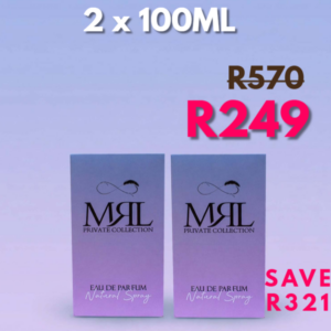 2 PACK 100ML FOR THE PRICE OF 1 ON SELECTED FRAGRANCES