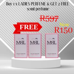 3 PACK LADIES 50ML FOR THE PRICE OF 1,SELECTED FRAGRANCES